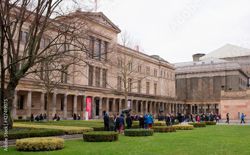 New Museum,located on Museum Island is a UNESCO World Heritage Site