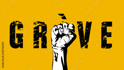 grève, colère, manifestation