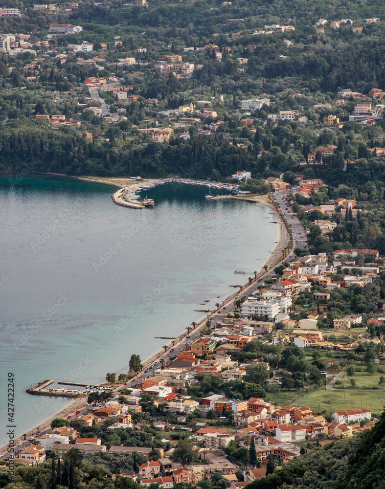 ipsos corfu aerial view