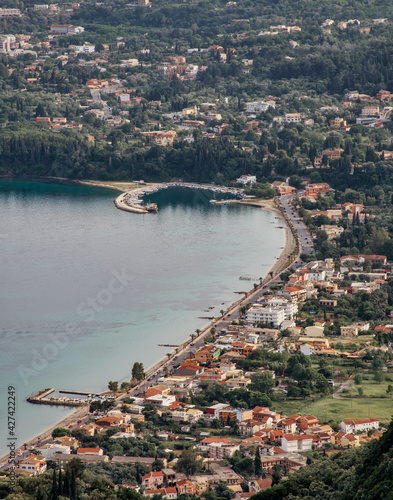 ipsos corfu aerial view photo