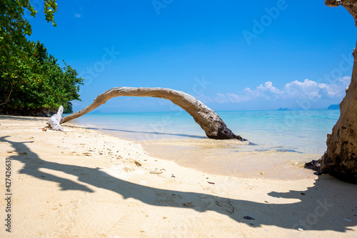 Beautiful beach at Koh Ngai island,Beautiful beaches at Koh Ngai, South of Andaman Coast, Krabi Province, Thailand. photo