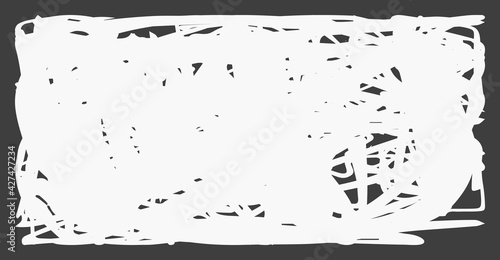Dirty grunge background. The monochrome texture is old. Vintage worn pattern. The surface is covered with scratches