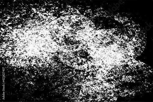 Dirty grunge background. The monochrome texture is old. Vintage worn pattern. The surface is covered with scratches