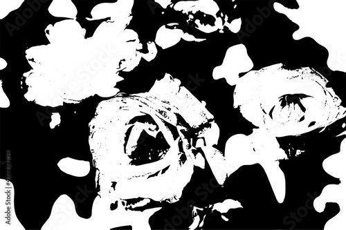 Dirty grunge background. The monochrome texture is old. Vintage worn pattern. The surface is covered with scratches