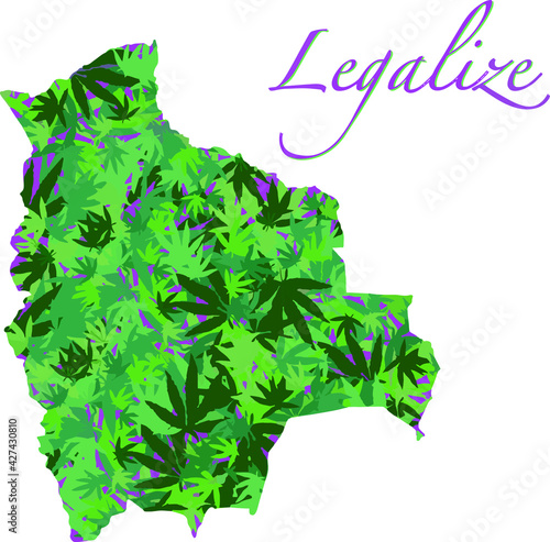 bolivia legalize map