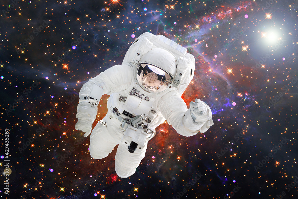 Astronaut surfing dark space. Planets stars. Space scene. The elements of this image furnished by NASA. Astronaut surfing dark space. Planets stars. Space scene. The elements of this image furnished by NASA.