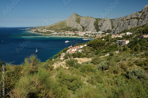 Fototapeta Naklejka Na Ścianę i Meble -  Dalmatia is one of historical regions of Croatia along the shore of Adriatic Sea in the Mediterranean