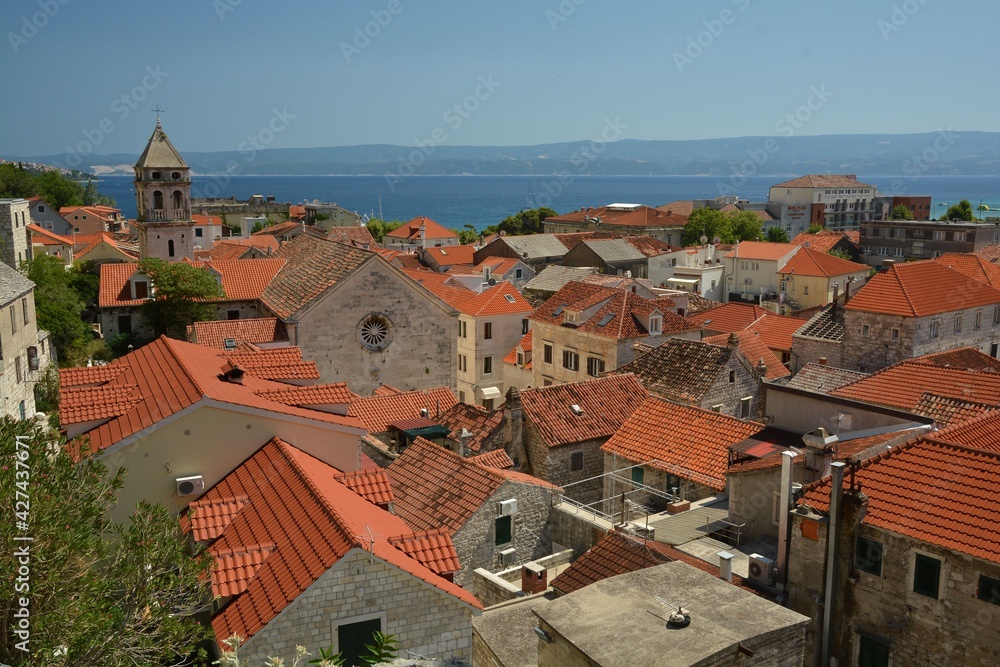 Omis is a town with an important port in Split-Dalmatia County in Dalmatia, Croatia