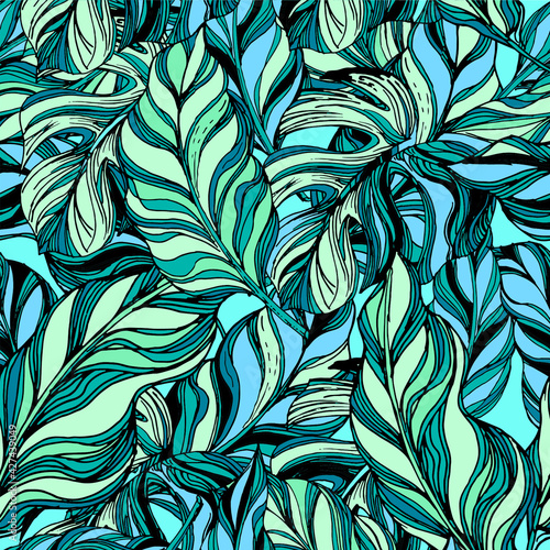 Palm.
Palm.
Ладонь.
Palm tree.
Пальма.
Palma.
Пальма.
 Tropical plant leaves. Tropical plants seamless pattern. Trendy colorful palm leaf, jungle background and exotic plants. 