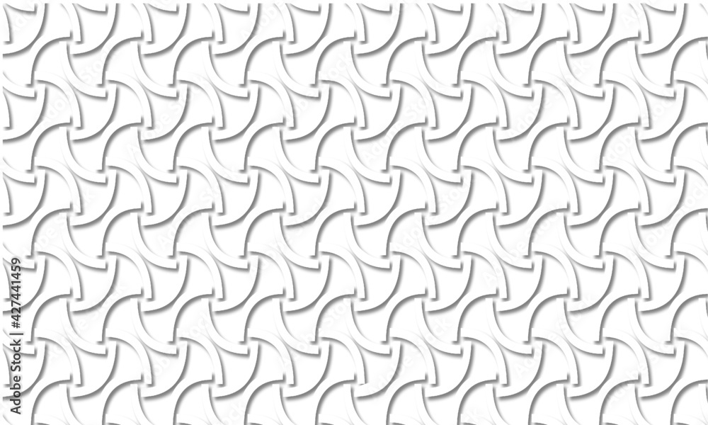 white curved lines mosaic. white curved lines mosaic.