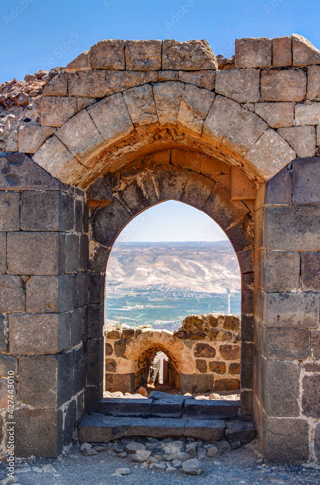 Fototapeta premium Belvoir Fortress - Kokhav HaYarden National Park, Israel 