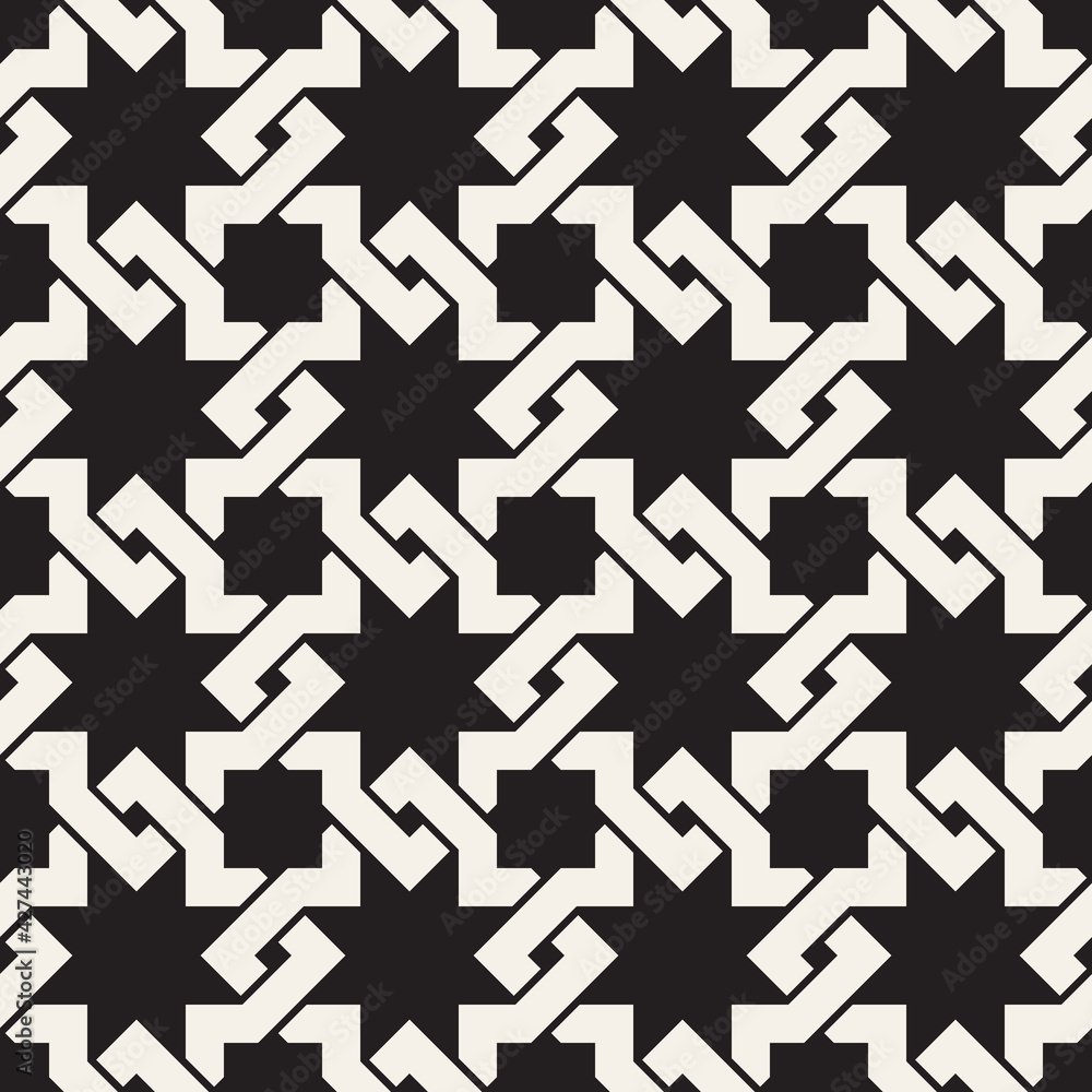 Vector seamless pattern. Modern stylish abstract texture. Repeating geometric tiles Vector seamless pattern. Modern stylish abstract texture. Repeating geometric tiles