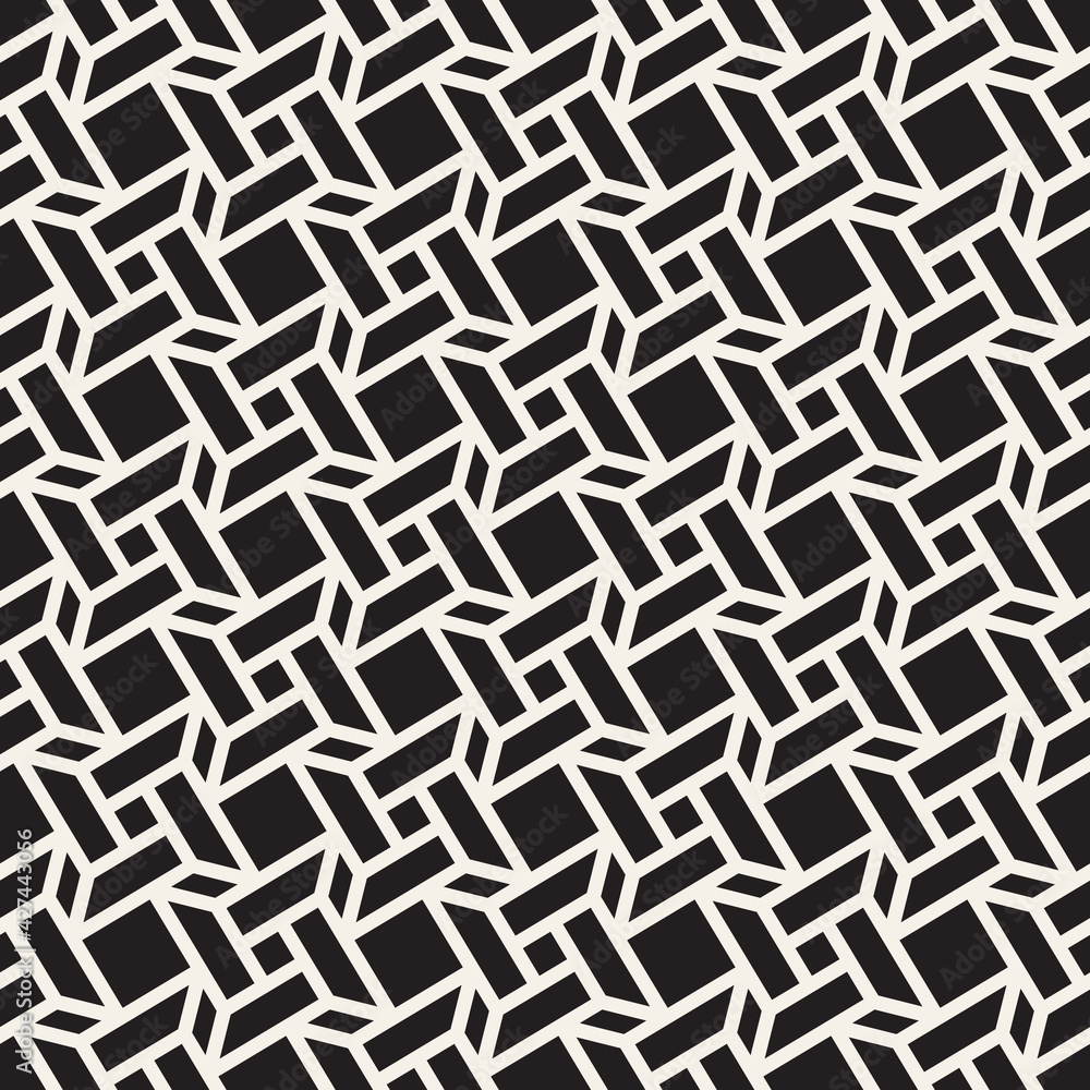 Vector seamless pattern. Modern stylish abstract texture. Repeating geometric tiles Vector seamless pattern. Modern stylish abstract texture. Repeating geometric tiles