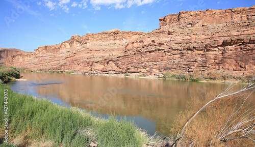 Colorado Riverway Recreation Area near Moab in Utah, USA