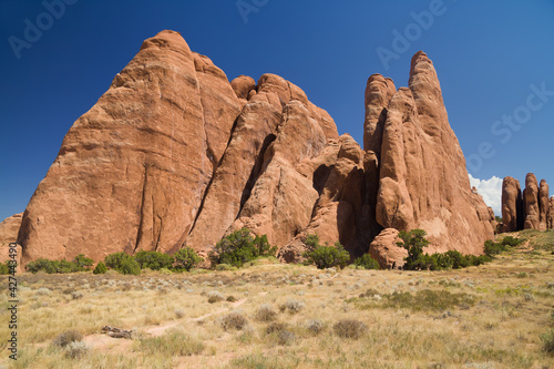 Sand Dune Section in Arches National Park