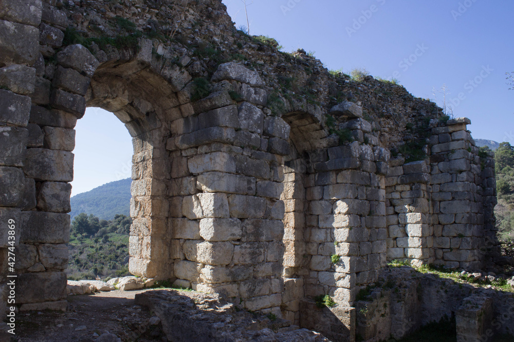 Ancient city of Kaunos, Dalyan - Turkey
