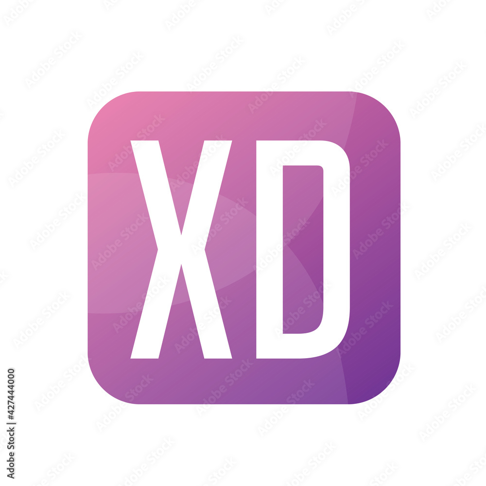 XD Letter Logo Design With Simple style XD Letter Logo Design With Simple style