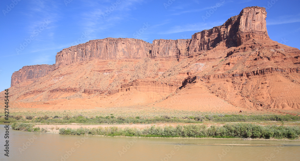 Fototapeta premium Colorado Riverway Recreation Area near Moab in Utah, USA