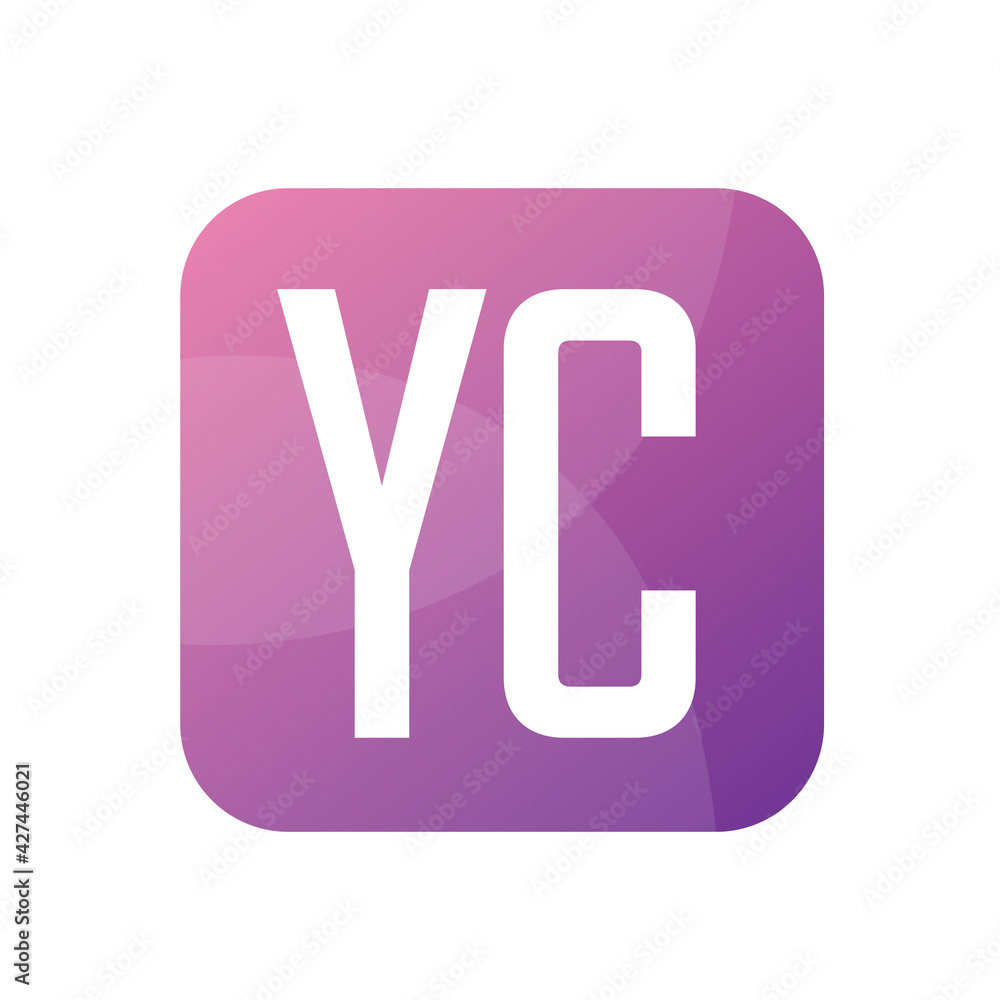 YC Letter Logo Design With Simple style YC Letter Logo Design With Simple style