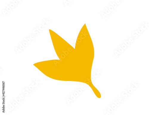 紅葉のイラスト　楓