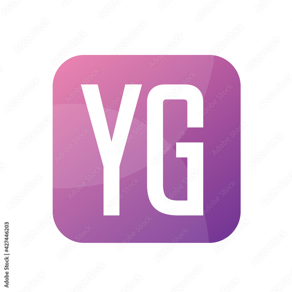 YG Letter Logo Design With Simple style YG Letter Logo Design With Simple style