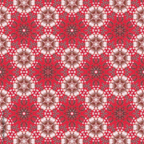 Abstract pattern for the background. embroidery and batik design concept, 3d illustration art for the website, user interface theme, new trendy wallpaper, cover photo, interior decoration idea