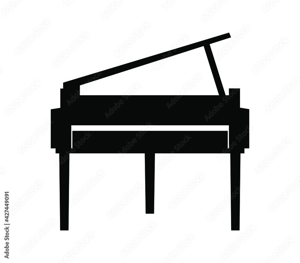 Fototapeta Piano icon