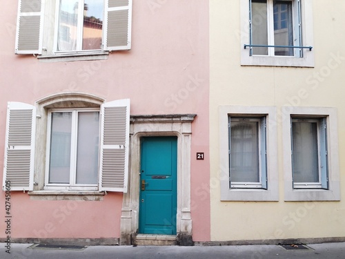 windows with shutters