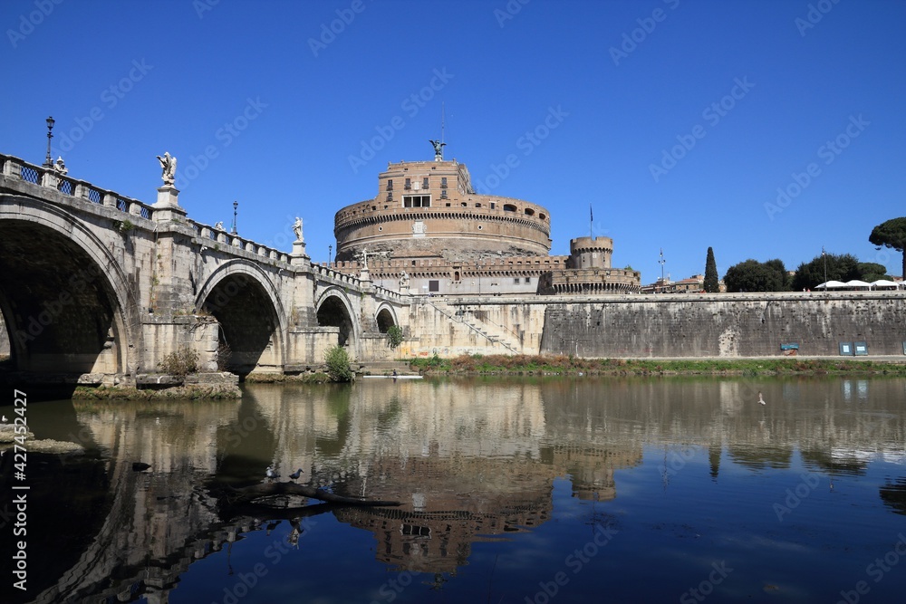 Ponte Sant Angelo (Saint Angel Bridge), Rome