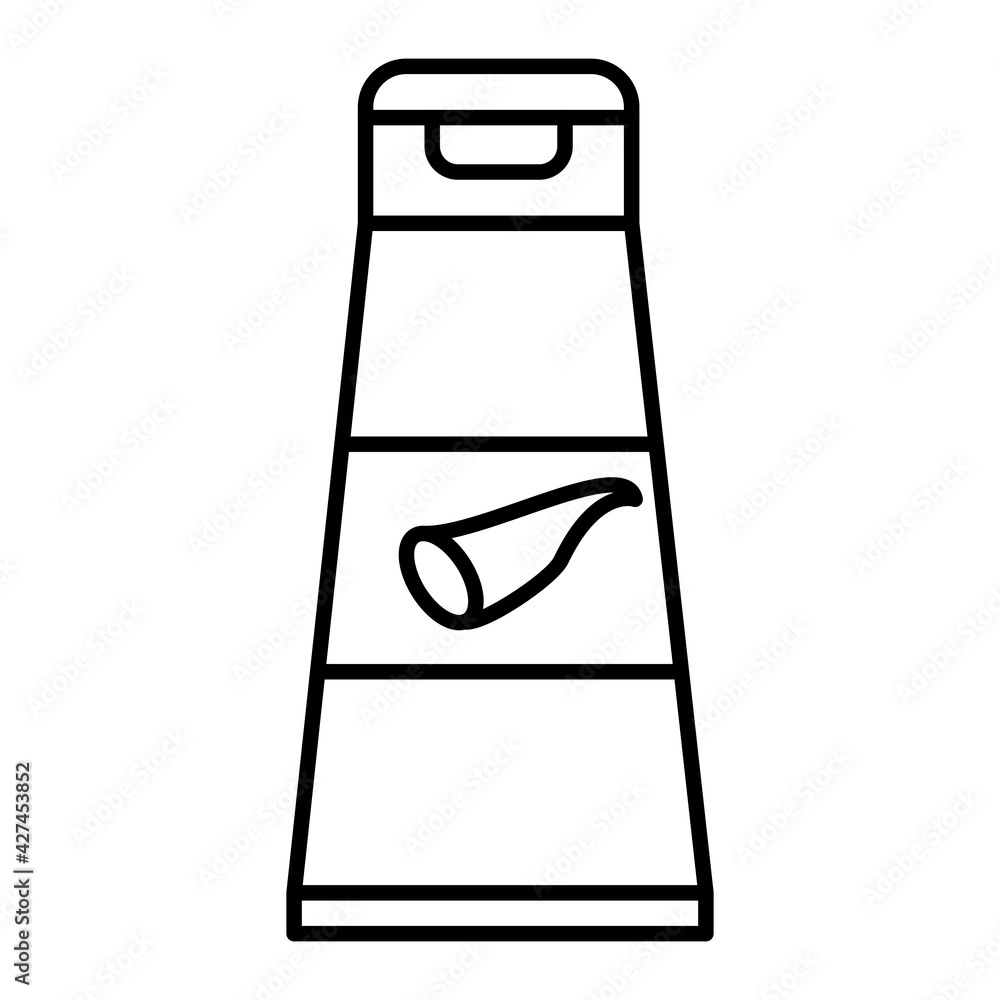 Vector Organic Product Outline Icon Design Vector Organic Product Outline Icon Design