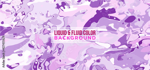 Liquify Fluid Color Banner background