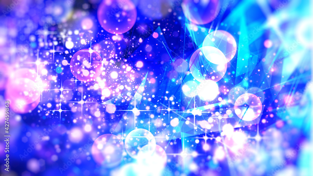 abstract background with sparkles