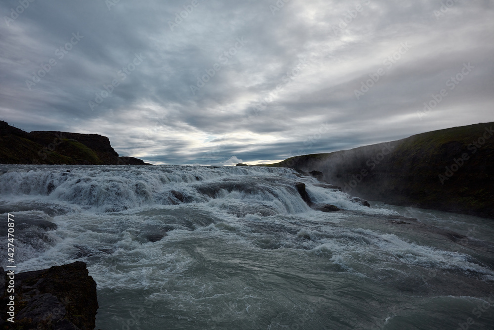 Gullfoss waterfall Südürland region of Iceland Gullfoss waterfall Südürland region of Iceland
