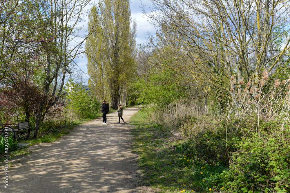 quai du Halage, chemin de randonnée, La Seine, Draveil, 91, Essonne quai du Halage, chemin de randonnée, La Seine, Draveil, 91, Essonne