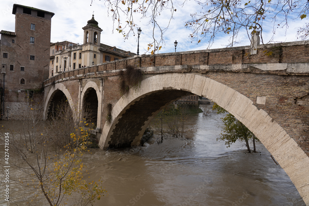 Fototapeta premium Rome Italy - Tiber