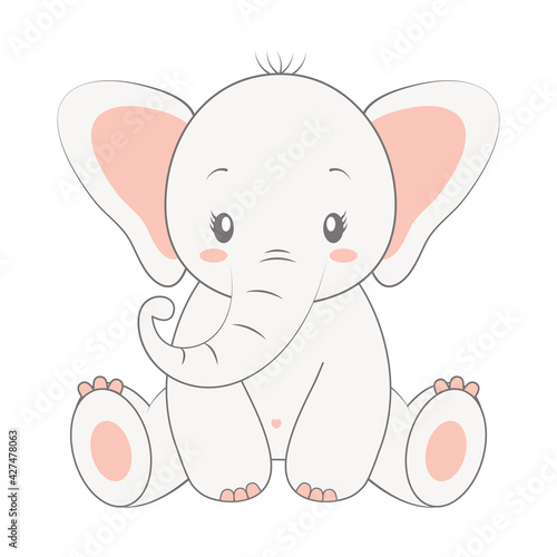 baby elephant icon
