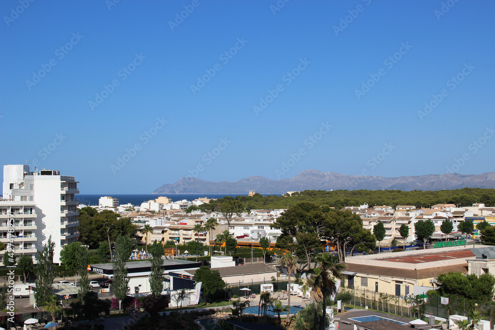 Obraz premium majorka view of the sea and mountains