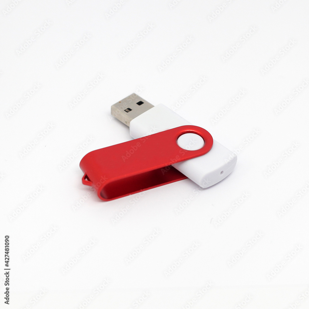 Usb flash drive isolated on white background Usb flash drive isolated on white background