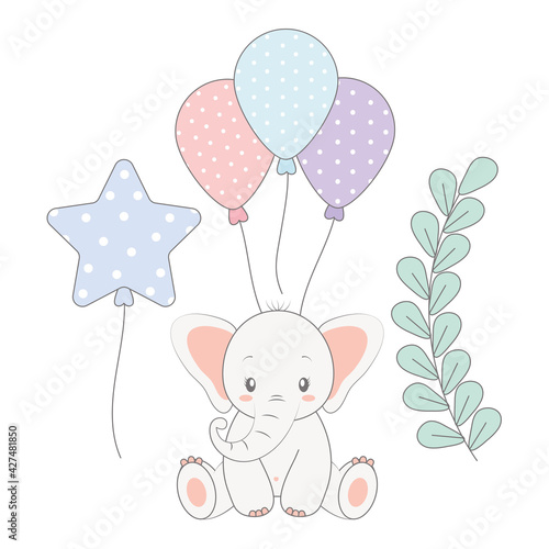 elephant and icons