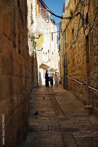 Alley in the city of Jerusalem