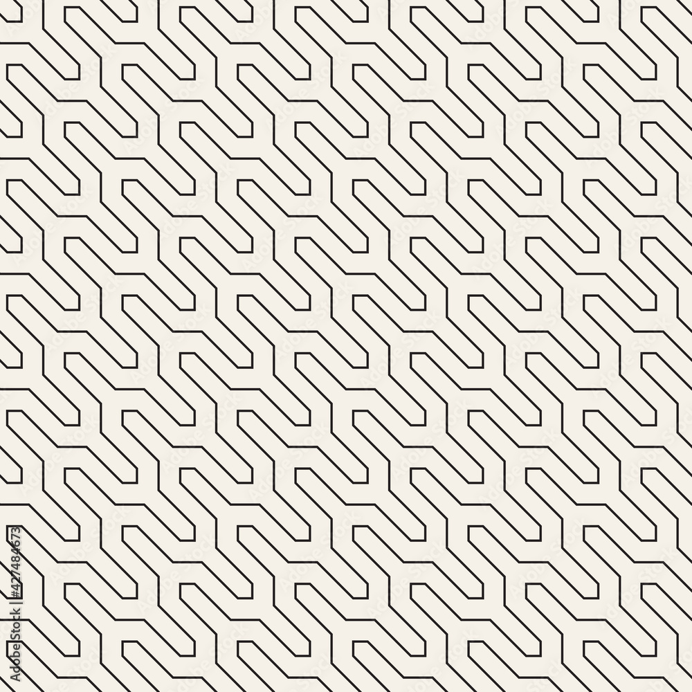Vector seamless pattern. Modern stylish abstract texture. Repeating geometric tiles Vector seamless pattern. Modern stylish abstract texture. Repeating geometric tiles