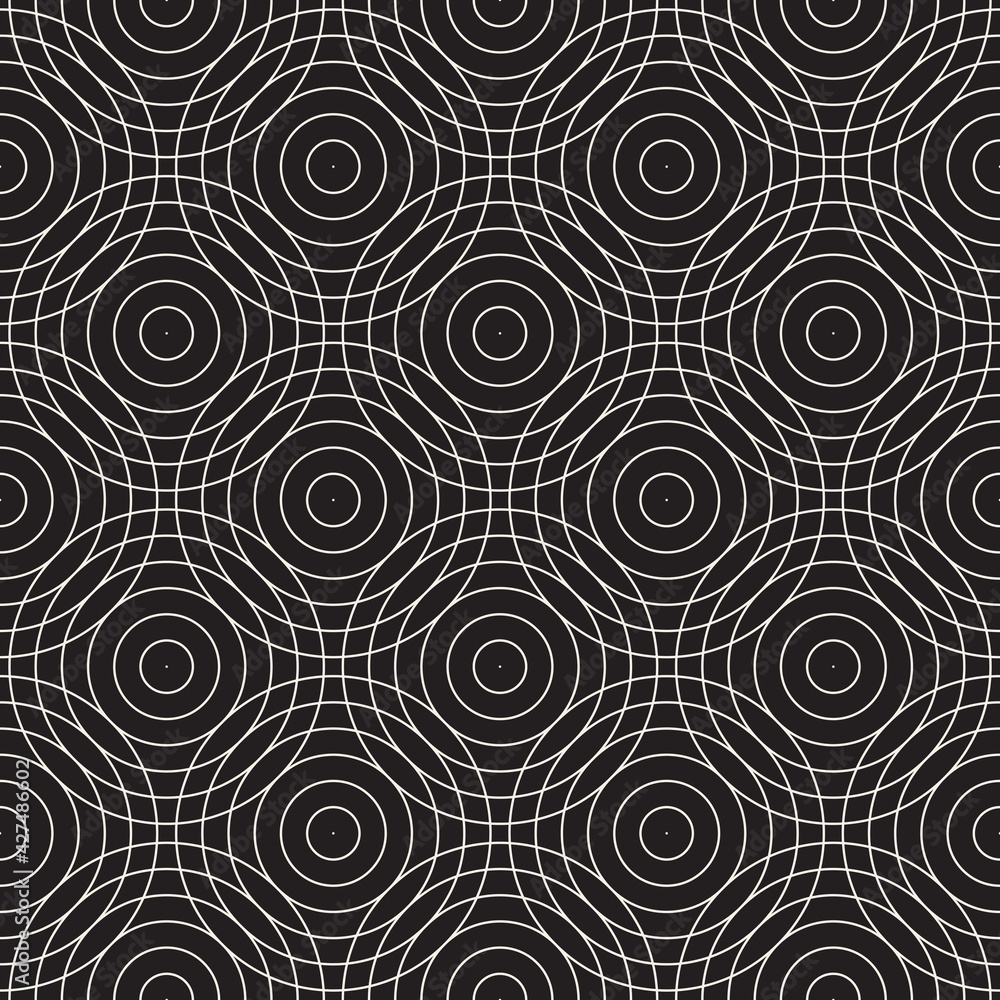 Vector seamless pattern. Modern stylish abstract texture. Repeating geometric tiles Vector seamless pattern. Modern stylish abstract texture. Repeating geometric tiles