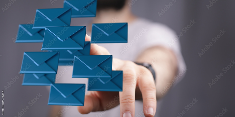 Email Inbox Electronic Communication Graphics Concept Email Inbox Electronic Communication Graphics Concept