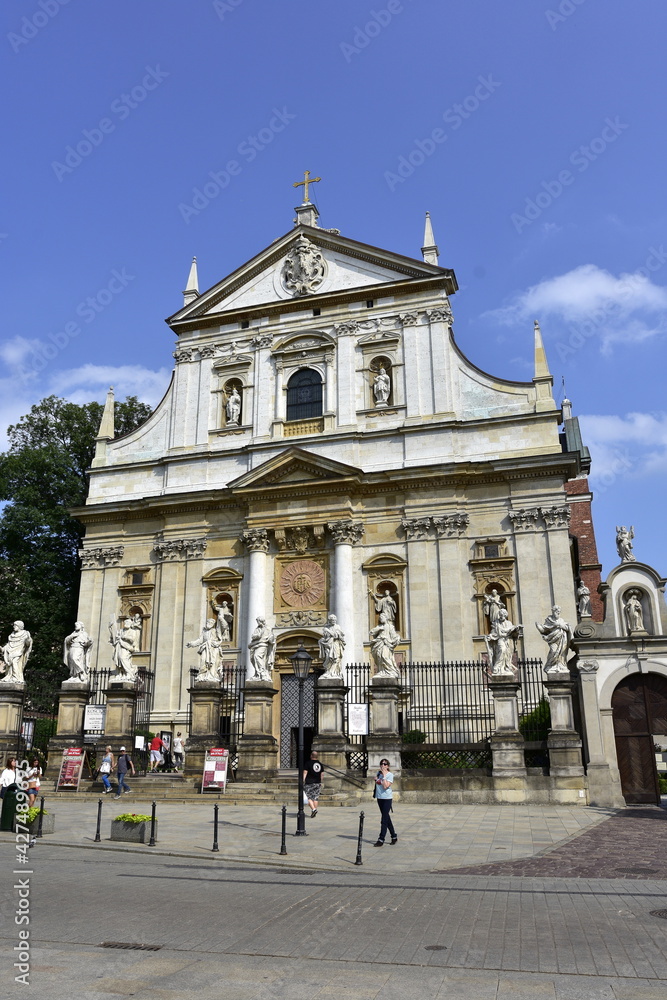 Kosciol Piotra i Pawla, Kraków, zabytki