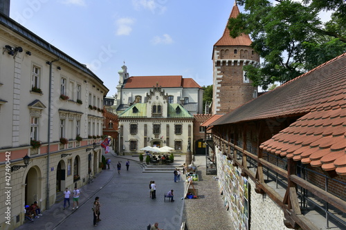 Krakow, a historic city in Poland, photo