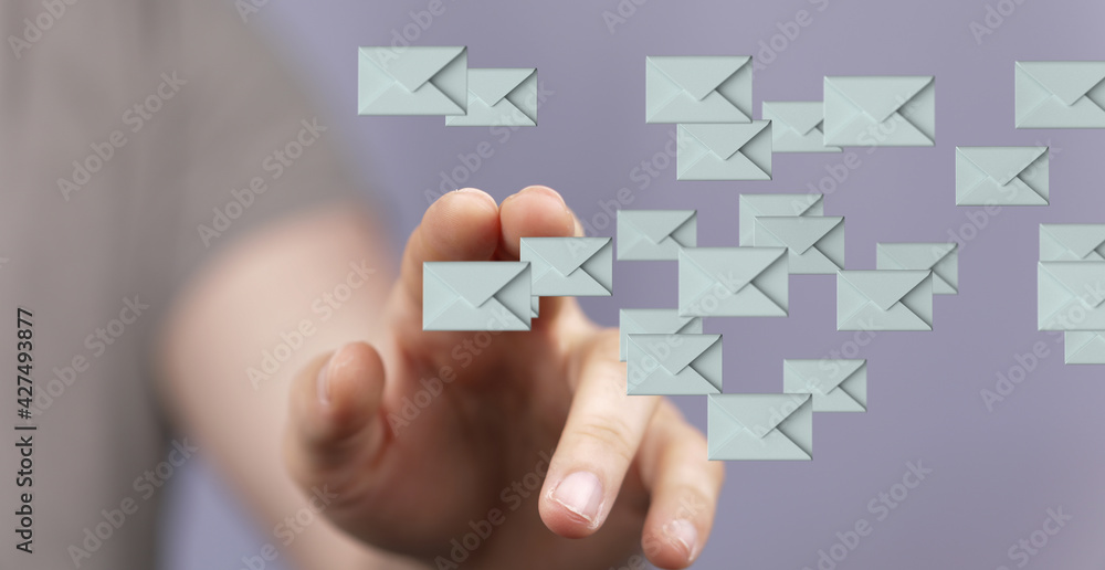 Email Inbox Electronic Communication Graphics Concept Email Inbox Electronic Communication Graphics Concept