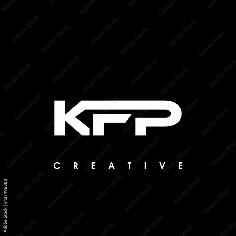 KFP Letter Initial Logo Design Template Vector Illustration KFP Letter Initial Logo Design Template Vector Illustration
