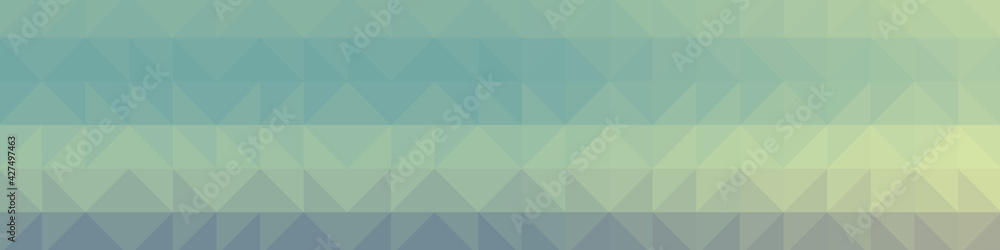 Obraz premium Abstract color Low-Polygones Generative Art background illustration