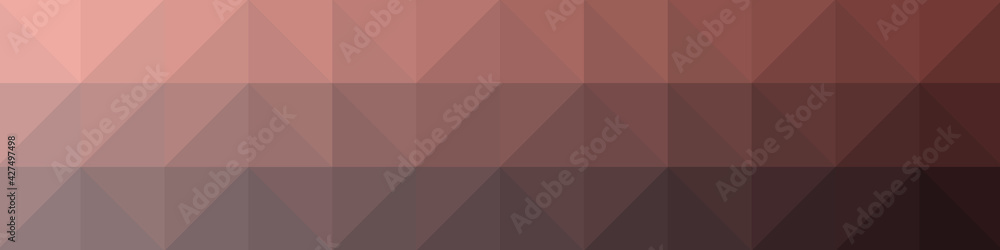 Obraz premium Abstract color Low-Polygones Generative Art background illustration