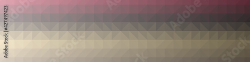 Abstract color Low-Polygones Generative Art background illustration